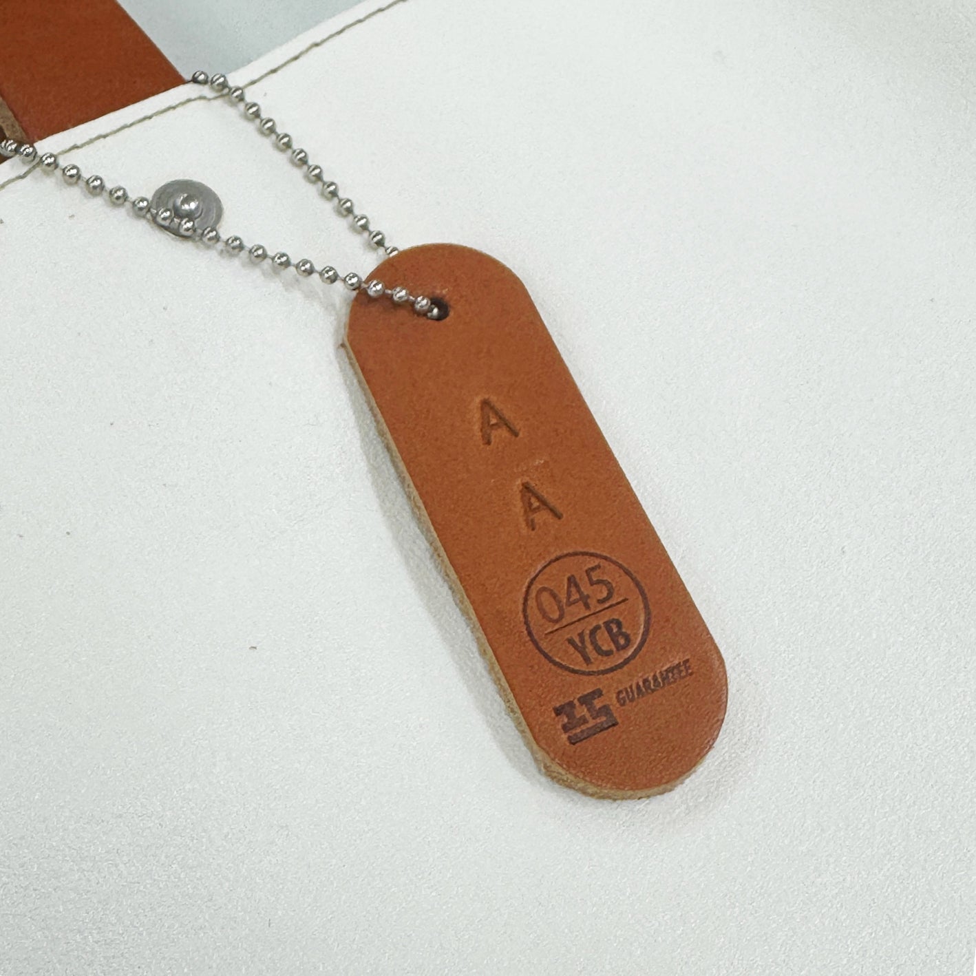 045 Leather Keychain