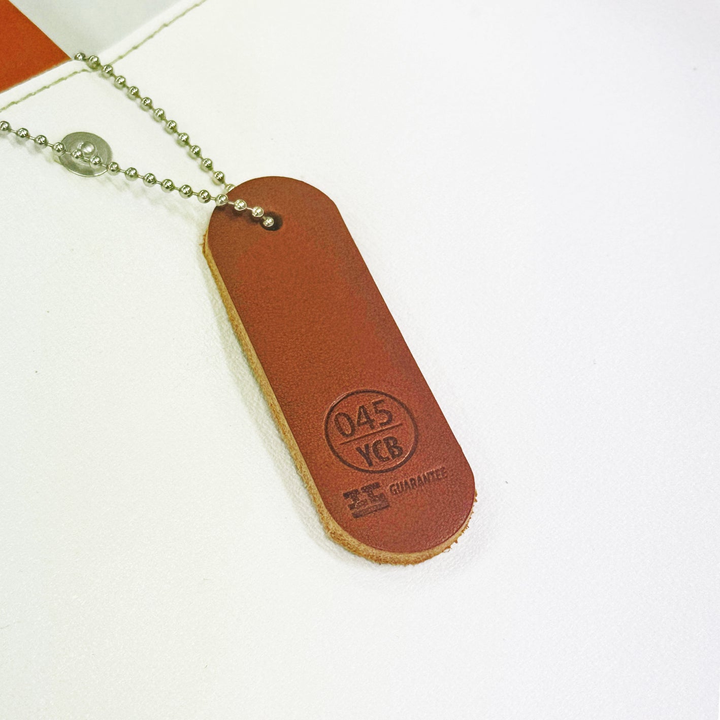 045 Leather Keychain