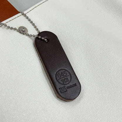 045 Leather Keychain
