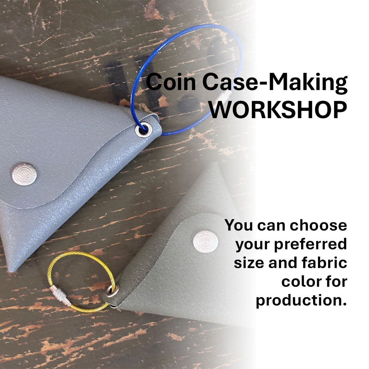 Coin Case-Making WORKSHOP専用 参加予約ページ